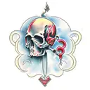 death is certain, life is not tattoo design idea