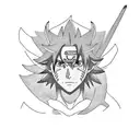 Sasuke tattoo color tattoo design idea