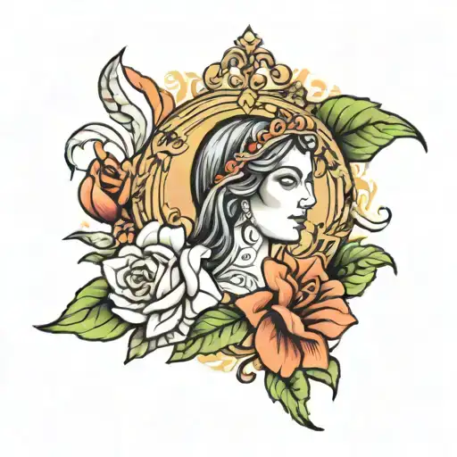 ave Maria, tattoo design idea