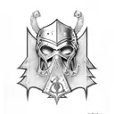modernwarfare knights templar tattoo design idea