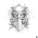 modernwarfare knights templar tattoo design idea