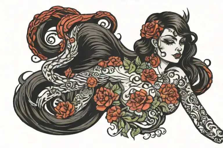 Alma tattoo design idea