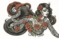 Alma tattoo design idea