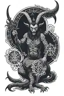 BAPHOMET tattoo design idea