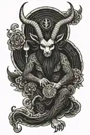 BAPHOMET tattoo design idea