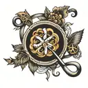 Make a infinity multiplied by pie mathematical tattoo tattoo design idea