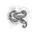 Snake tattoo design idea