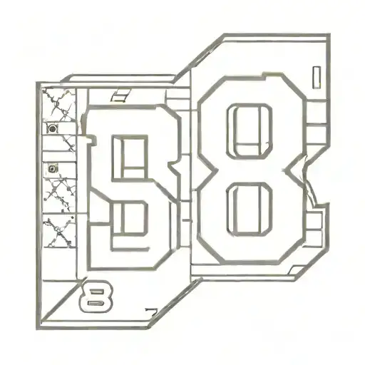 Incorporate the number 88 into a race flag design with the name Nascar tattoo design idea