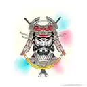 Samurai tattoo design idea