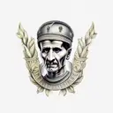 julius caesar tattoo design idea