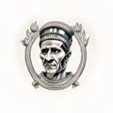 julius caesar tattoo design idea