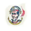 julius caesar tattoo design idea