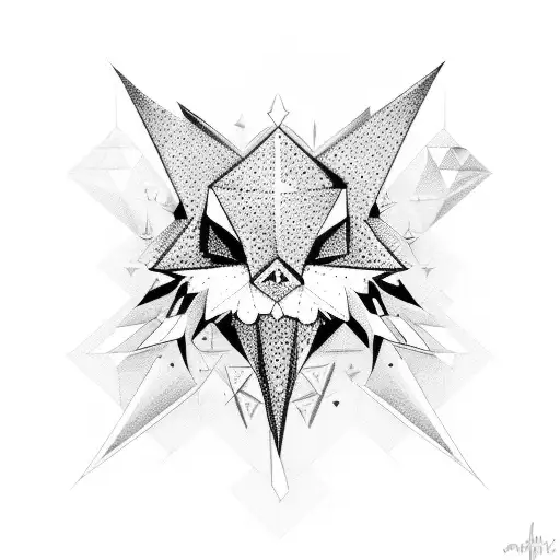 diamante con alas y corona arriba  tattoo design idea