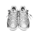 nike air force shoe with kebab inside and love  tattoo design idea