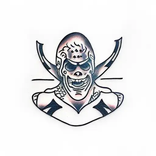 wrestling tattoo design idea