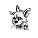 foxy fnaf tattoo design idea