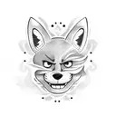 foxy fnaf tattoo design idea