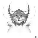 alone tattoo design idea