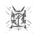 power circuit, sacred goemerty, power board, lines on collar bone, scars, ancient text tattoo design idea