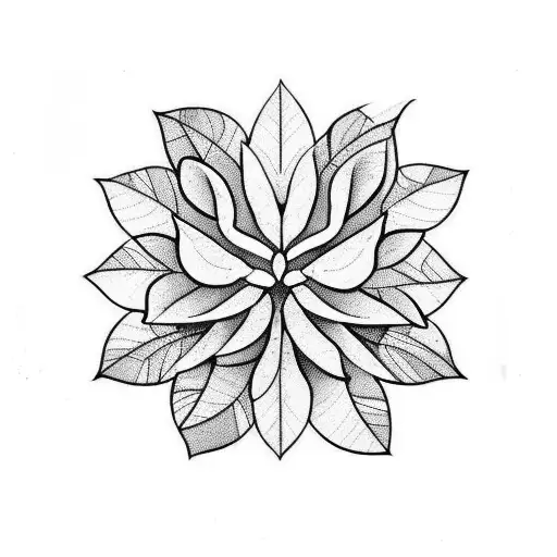 fiddle fig  tattoo design idea