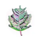 fiddle fig leaf  tattoo design idea