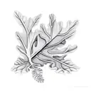 fiddle fig leaf  tattoo design idea