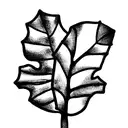 fiddle fig leaf  tattoo design idea