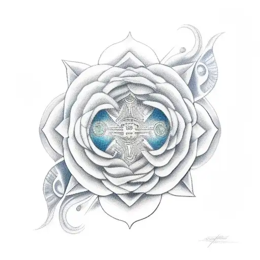 Aquarius, Evelyn rose  tattoo design idea