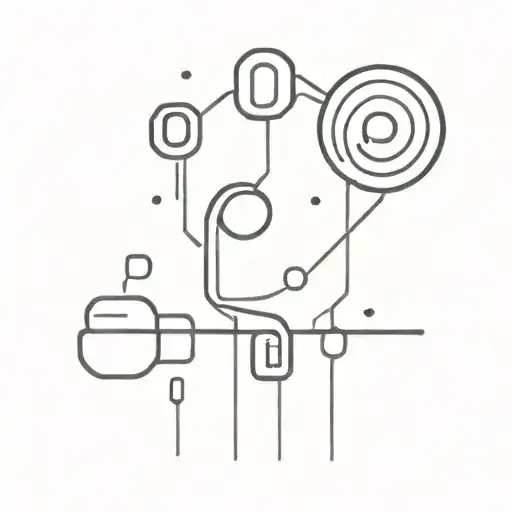 rewind pause play stop skip buttons  tattoo design idea