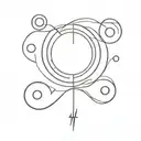 rewind pause play stop skip buttons  tattoo design idea