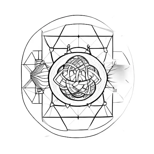 Our thoughts shape our destiny tattoo design idea