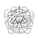 Our thoughts shape our destiny tattoo design idea