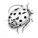 Ladybug tattoo design idea