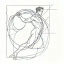 draw a sketch of a tattoo as you see 1 lasso in the matrix of fate  tattoo design idea