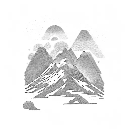beach mountains bus ipad mom tattoo design idea
