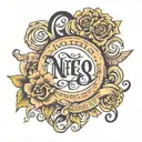 parents name tattoo tattoo design idea