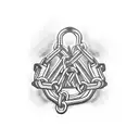 new chains same shackles  tattoo design idea