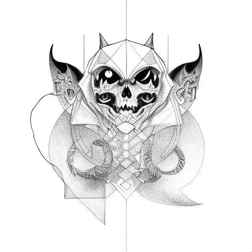 hacker alpha  tattoo design idea