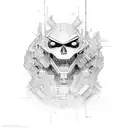 hacker alpha  tattoo design idea