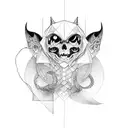 hacker alpha  tattoo design idea