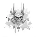 hacker alpha  tattoo design idea