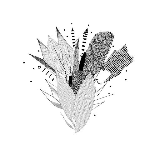 a group of people posing for a picture tattoo design idea