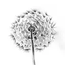 Dandelion  tattoo design idea