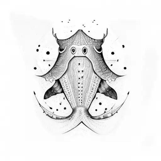 stingray tattoo design idea