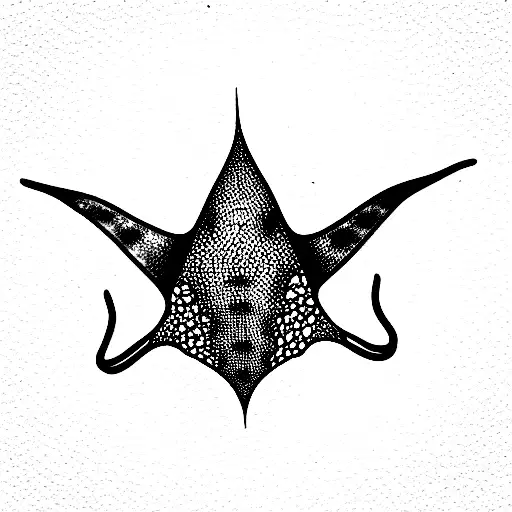stingray  tattoo design idea