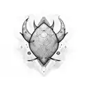 stingray tattoo design idea