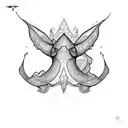 stingray tattoo design idea