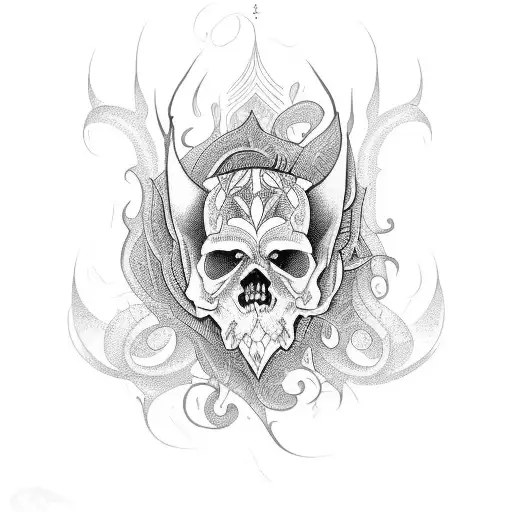 larkspur design with the number 888 tattoo design idea