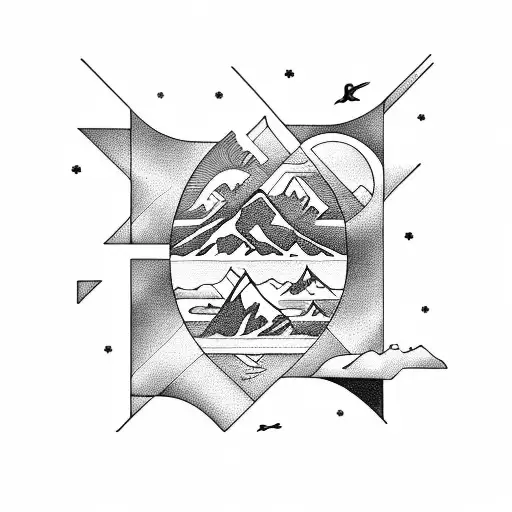 casey station antarctica  tattoo design idea