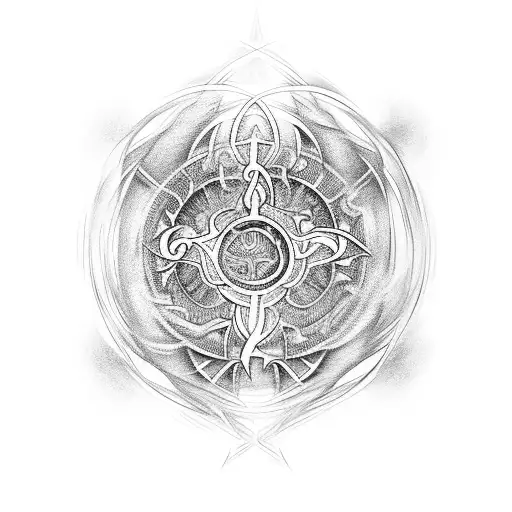 sanctum sanctorum tattoo of new york doctor strange tattoo design idea